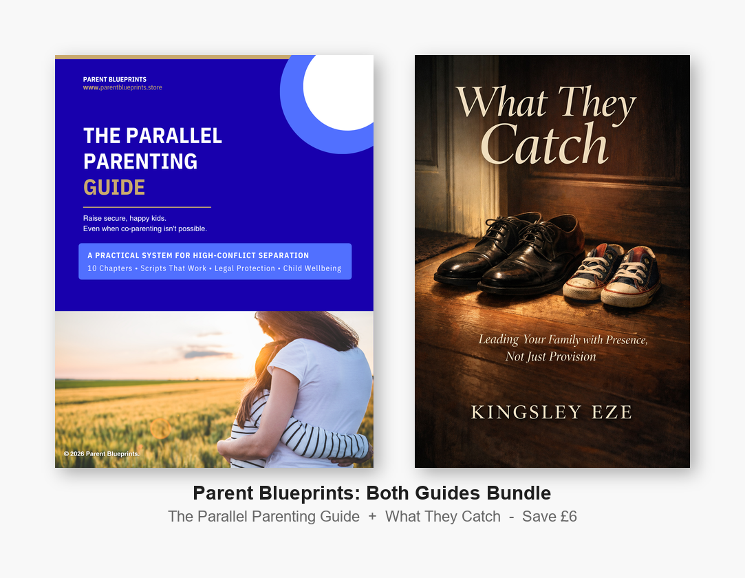Parent Blueprints Both Guides Bundle - The Parallel Parenting Guide and What They Catch