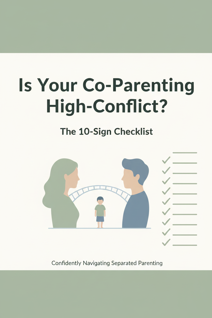 Is Your Co-Parenting High-Conflict? The 10-Sign Checklist