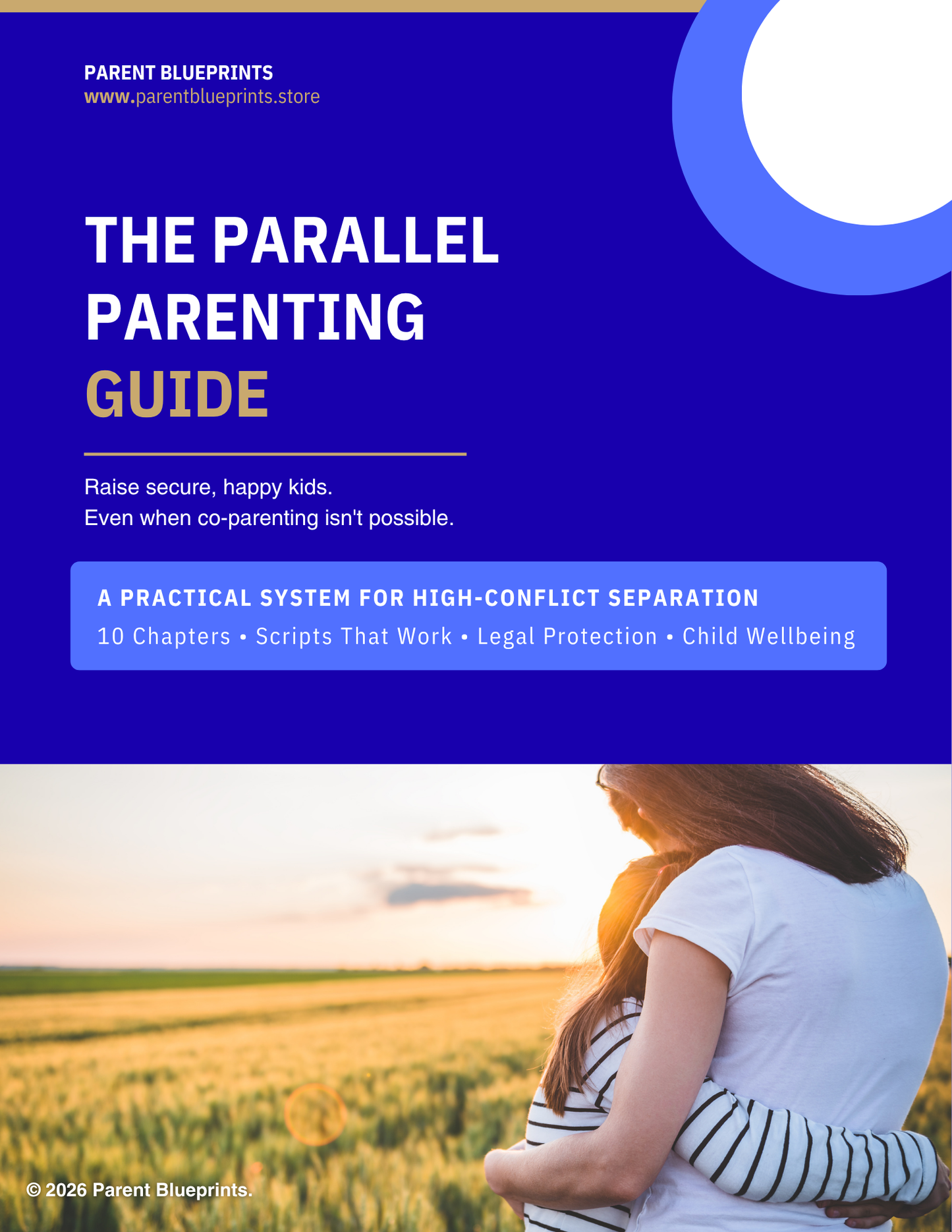The Parallel Parenting Guide by Parent Blueprints — cover